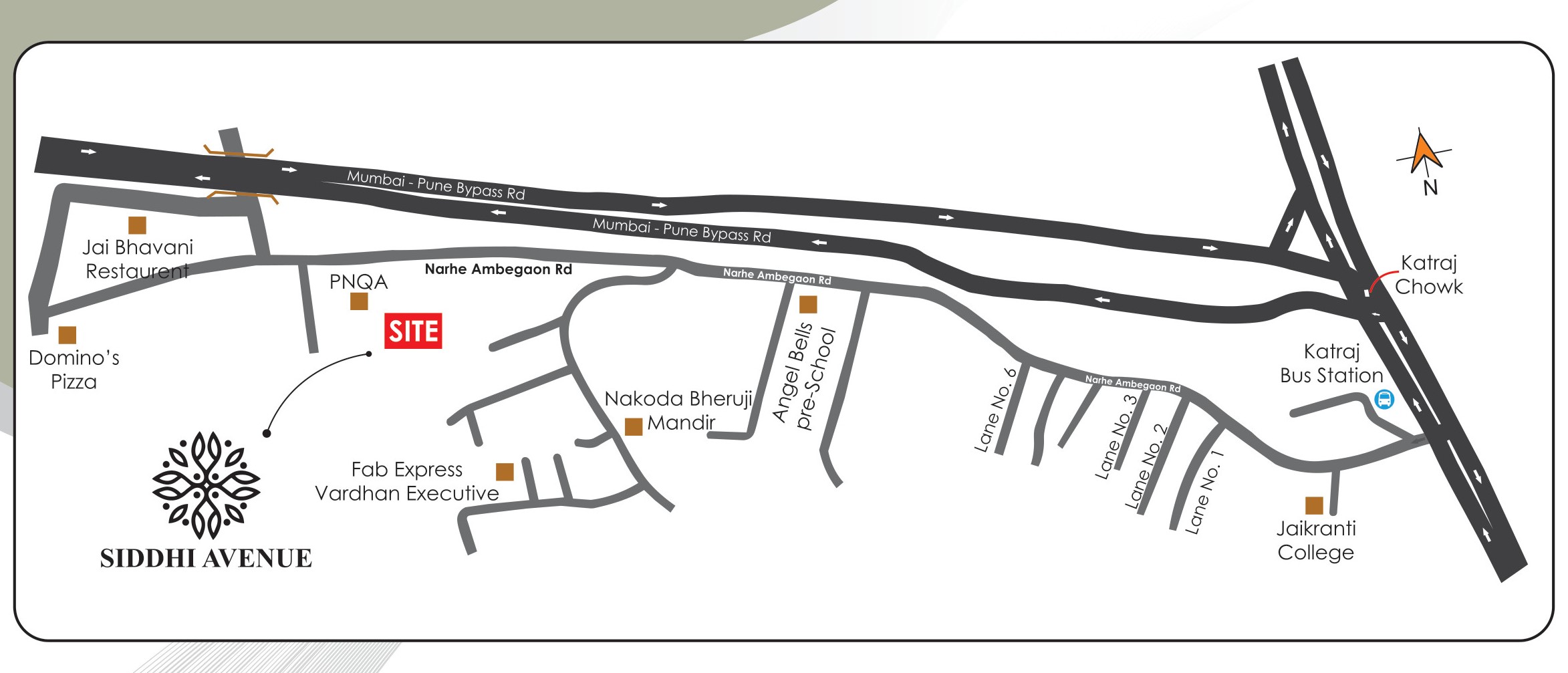 Siddhi Avenue Location